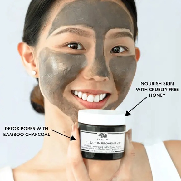 Origins Clear Improvement Charcoal Honey Mask - Picture 5 of 8